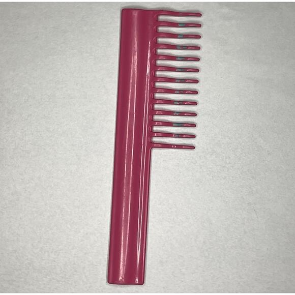 Vintage Goody Pink Wide Tooth Comb Made in USA Hair Detangling Styling Tool - Picture 1 of 4